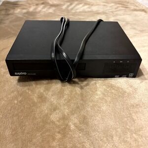 Sanyo DVD Player FWDP105F A Compact Disc Dolby Audio Tested Working w/ Power Cor